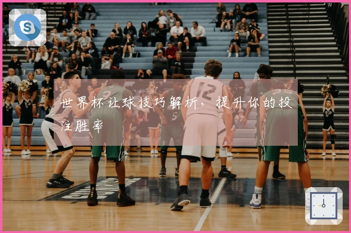 世界杯让球技巧解析，提升你的投注胜率