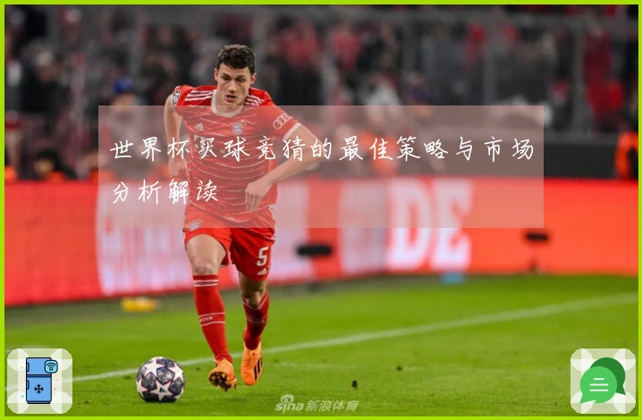 世界杯买球竞猜的最佳策略与市场分析解读